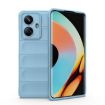 Realme 10 Pro+ 5G Magic Shield TPU Flannel Case Light Blue - 1