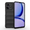 Realme C53 4G Magic Shield TPU Flannel Phone Case - Black - 1