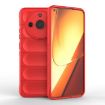 Realme 11 5G Red Magic Shield TPU + Flannel Phone Case - 1