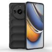 Realme 11 Pro 5G/11 Pro+ 5G Magic Shield TPU Flannel Case Black - 1