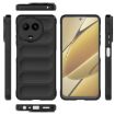 Realme 11 5G Global Magic Shield TPU + Flannel Case Black - 3
