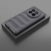 Realme 12 Pro 5G/12 Pro+ Magic Shield TPU Flannel Case - Dark Grey - 2