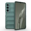 Realme C65 4G Global Magic Shield TPU Flannel Case - Dark Green - 1