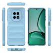 Realme V60 5G Magic Shield TPU + Flannel Phone Case - Light Blue - 3