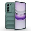 Realme V60 Pro/14x 5G Global Magic Shield TPU Flannel Case Dark Green - 1