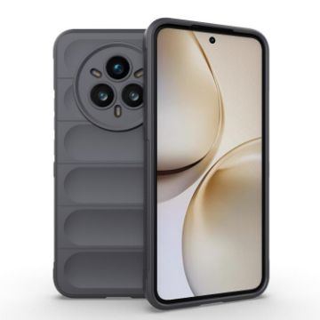 Realme 14 Pro+ 5G Magic Shield TPU Flannel Case Dark Grey - 1
