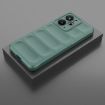 Realme 14 5G Global Magic Shield Dark Green TPU Flannel Case - 2