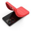 Realme 14 5G Global Magic Shield TPU Flannel Case - Wine Red - 6