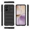 Realme 14T 5G Global Magic Shield TPU Flannel Phone Case Black - 3
