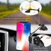 Yesido C40 Car Phone Holder, Foldable 360 Rotation, Automatic Clip, Black - 8