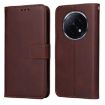 OPPO A5 Pro China Brown Calf Texture Flip Leather Phone Case - 1
