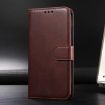 OPPO Reno13 Pro Global Flip Leather Phone Case - Brown Calf Texture - 2