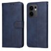 OPPO Reno13 F 4G/5G Blue Calf Texture Flip Leather Phone Case - 1