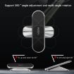 Yesido C82 Silver 360 Rotation Magnetic Car Phone Holder - 5