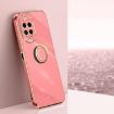 Huawei Nova 14 XINLI 6D Electroplate TPU Case with Ring Holder Red - 1