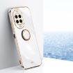 Huawei Nova 14 Ultra XINLI 6D TPU Phone Case with Ring Holder - White - 1
