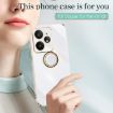 Realme Neo7 SE XINLI 6D Electroplate TPU Case with Ring Holder - Pink - 2
