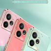 Realme Neo7 SE XINLI 6D Electroplate TPU Case with Ring Holder - Pink - 3