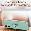 Realme Neo7X XINLI 6D Electroplate TPU Case with Ring Holder - Cherry Purple - 4