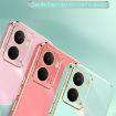 Realme Neo7X XINLI 6D Electroplate TPU Case with Ring Holder - Red - 3