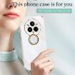 Realme14 Pro+ Mint Green 6D Electroplate TPU Case with Ring Holder - 2