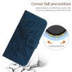 Xiaomi 14 Ultra Sun Flower Embossed Flip Leather Case with Lanyard - 6