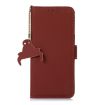 Xiaomi 14 Ultra Genuine Leather RFID Phone Case - Coffee - 3