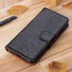 Xiaomi 14 Ultra Black Nappa Texture Leather Flip Phone Case - 2