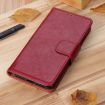 Xiaomi 14 Ultra Red Nappa Texture Leather Flip Phone Case - 2