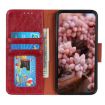 Xiaomi 14 Ultra Red Nappa Texture Leather Flip Phone Case - 5