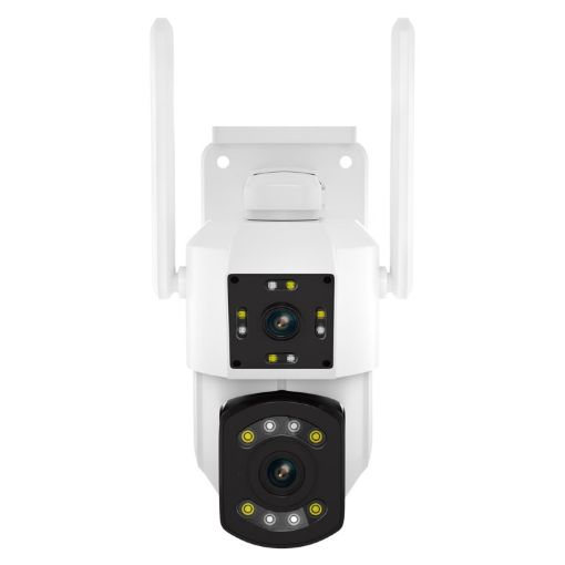 ESCAM PT210 Dual Lens 2x3MP WiFi Camera with Two-way Voice & Motion Detection - 1