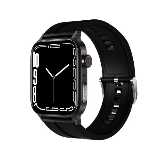 GT22 1.85" TFT Smart Watch, Bluetooth Call, Health Monitoring (Black) - 1