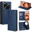 OPPO Find X8 Ultra 5G Blue Cow Texture Magnetic Leather Phone Case - 1
