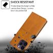 OPPO Find X8 Ultra 5G Cow Texture Magnetic Leather Case Light Brown - 4