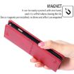 OPPO Find X8s 5G Red Cow Texture Magnetic Leather Phone Case - 5