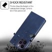 Realme P3 Ultra 5G Blue Cow Texture Magnetic Leather Phone Case - 4