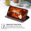 Realme P3 Ultra 5G Dark Brown Cow Texture Magnetic Leather Case - 3