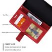 Xiaomi 14 Ultra Red Leather Phone Case - Skin Feel Splicing Design - 5