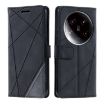 Xiaomi 14 Ultra Black Leather Phone Case - Skin Feel Splicing Design - 2
