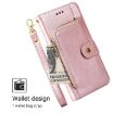 Vivo X200s 5G Rose Gold Leather Zipper Bag Phone Case - 4