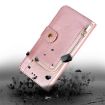 Vivo X200s 5G Rose Gold Leather Zipper Bag Phone Case - 6