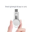 USB Portable Wireless Magnetic Suction Charger - White | Fast Charging - 4