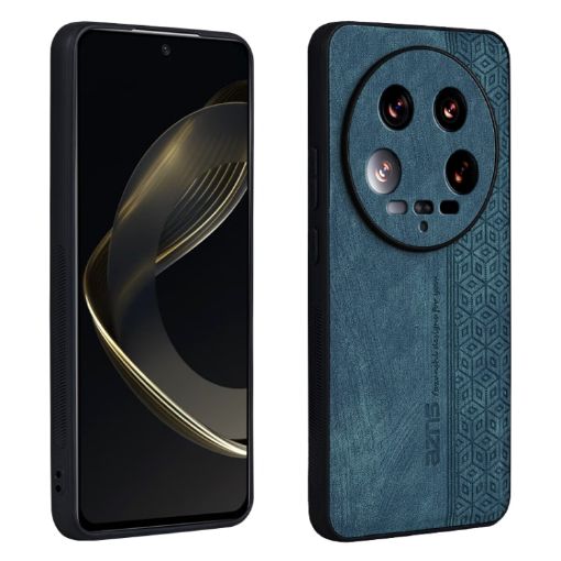 Xiaomi 14 Ultra AZNS 3D Embossed Dark Green Phone Case - 1