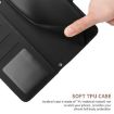 OPPO A5 5G Black Butterfly Embossed Flip Leather Phone Case Global - 6