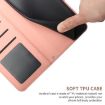 OPPO A5 5G Pink Butterfly Embossed Flip Leather Phone Case Global HT03 - 6