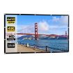 180" 16:9 Folding Polyester Projector Film Curtain - Simple & Thin - 1