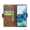 Samsung Galaxy S20+ CaseMe 023 Butterfly Buckle RFID Leather Case Brown - 4