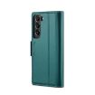 Samsung Galaxy S22 5G CaseMe 023 Butterfly Buckle RFID Leather Case Blue - 3