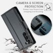 Samsung Galaxy S23 5G CaseMe 023 Leather Case RFID Anti-theft Black - 6