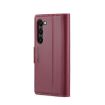 Samsung Galaxy S23 5G CaseMe 023 Leather Case RFID Anti-theft Wine Red - 3